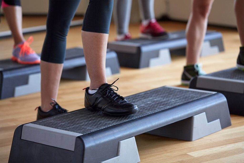 Step Aerobic beim Kneipp Verein Bexbach e.V.