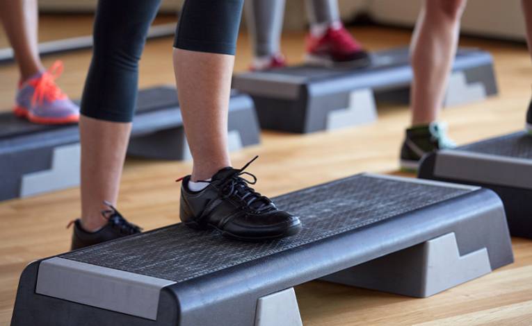 Step Aerobic beim Kneipp Verein Bexbach e.V.
